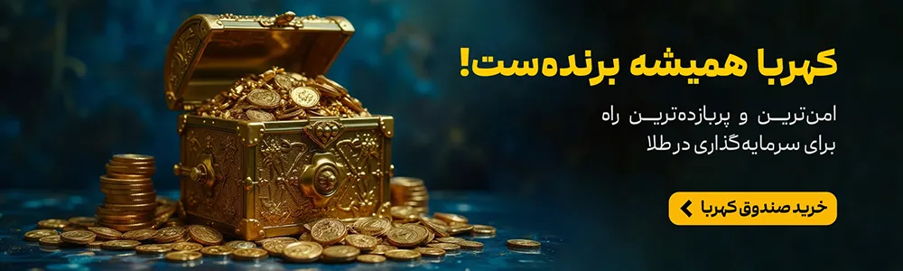 بنر خرید صندوق طلای کهربا