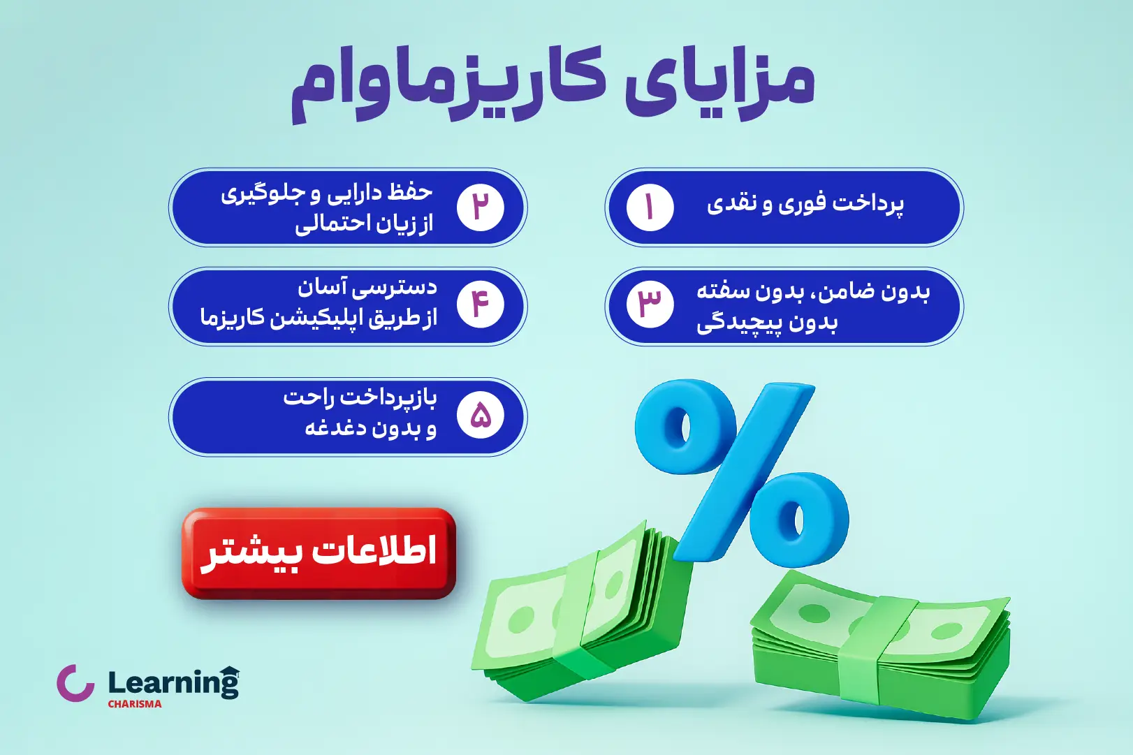 مزایای کاریزماوام