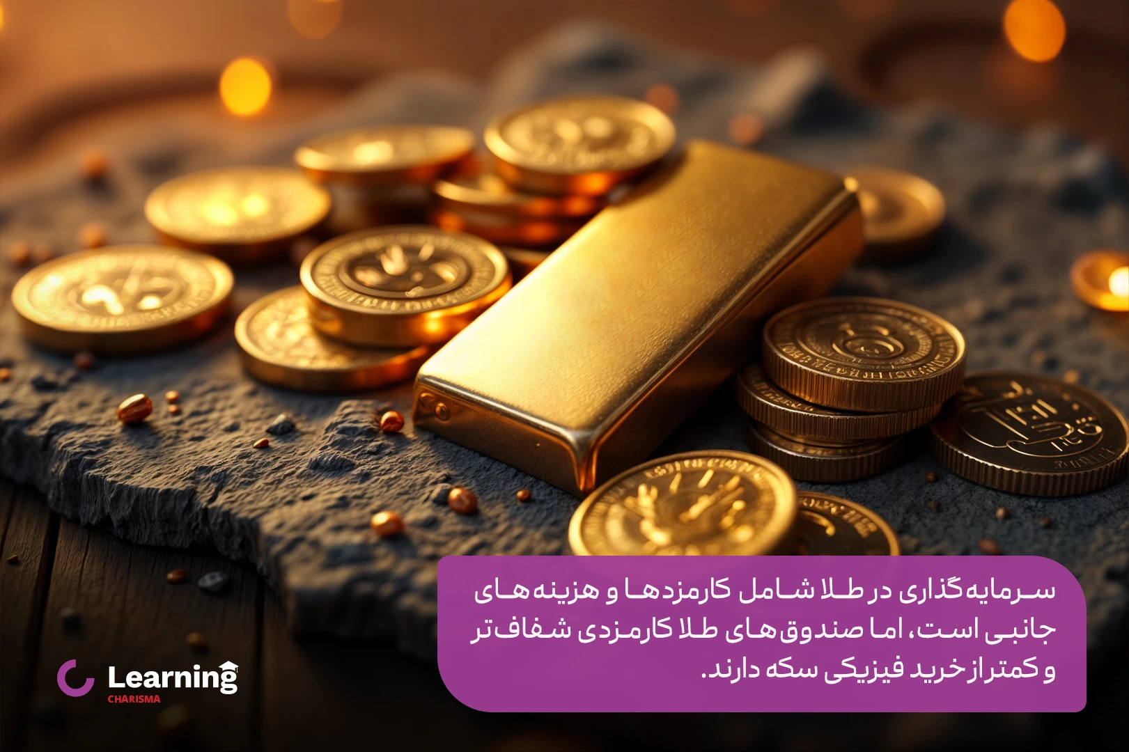هزینه های خرید سکه یا صندوق طلا
