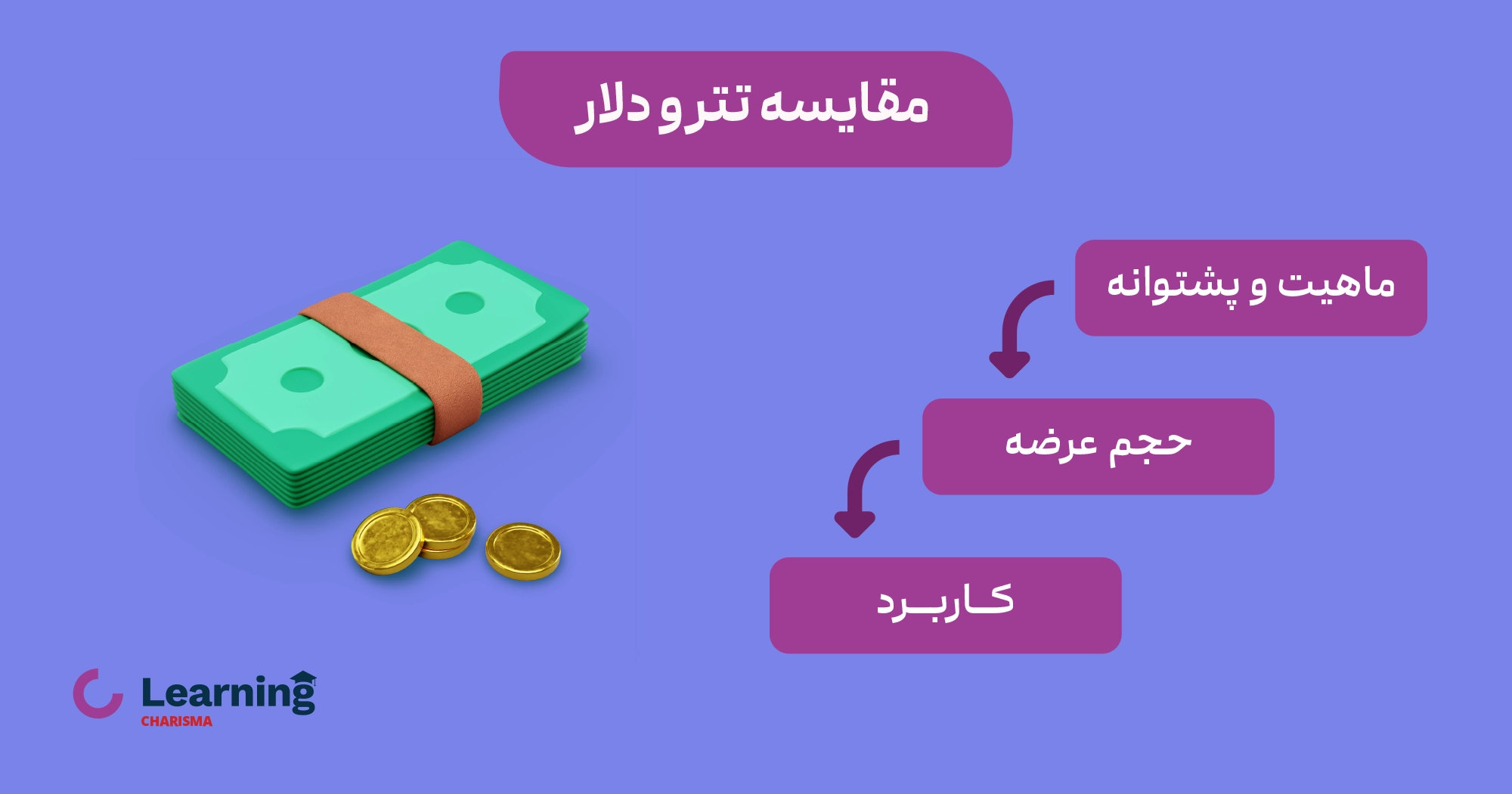 فرق تتر و دلار چیست