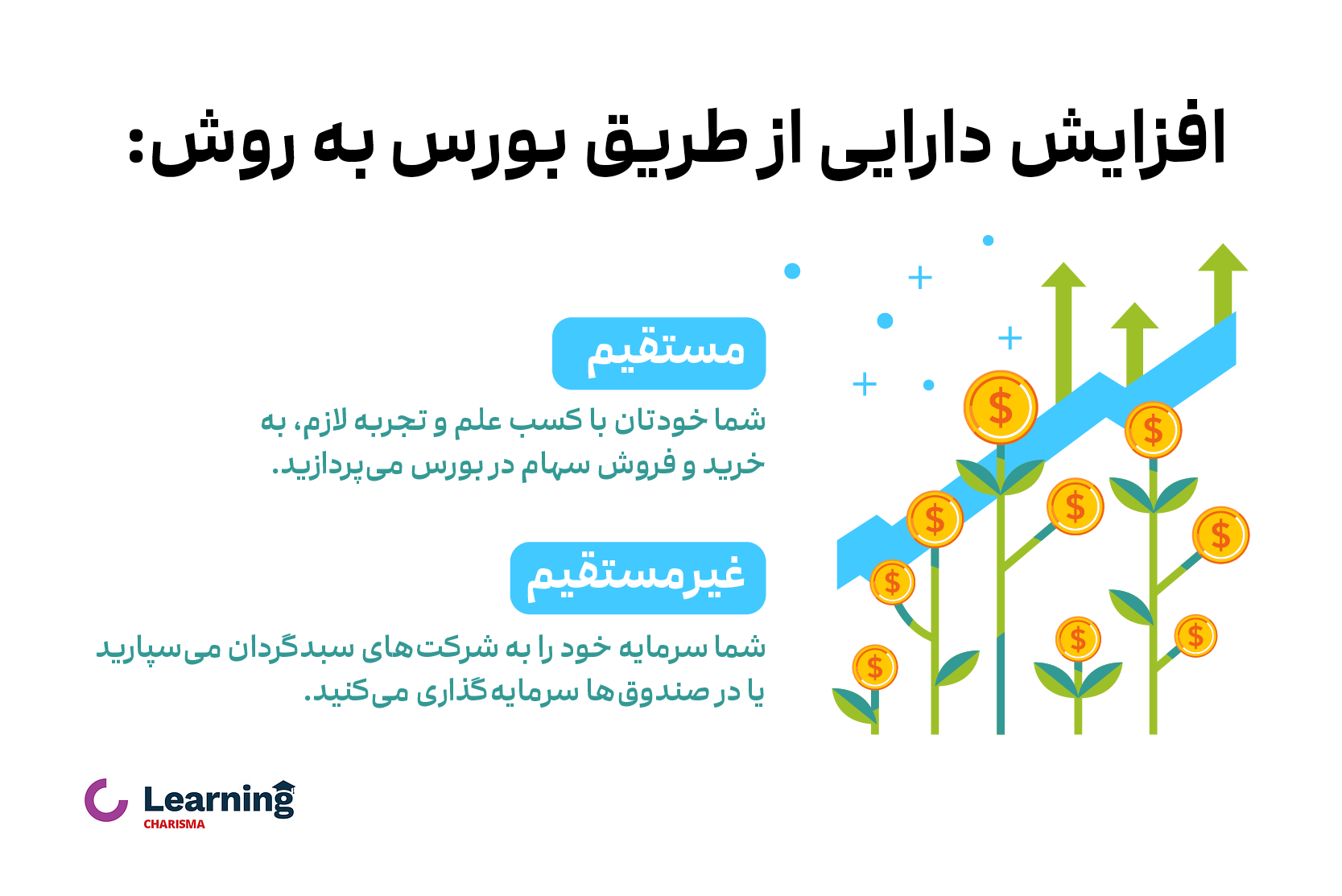 دو رویکرد اصلی برای کسب درآمد از بازار بورس